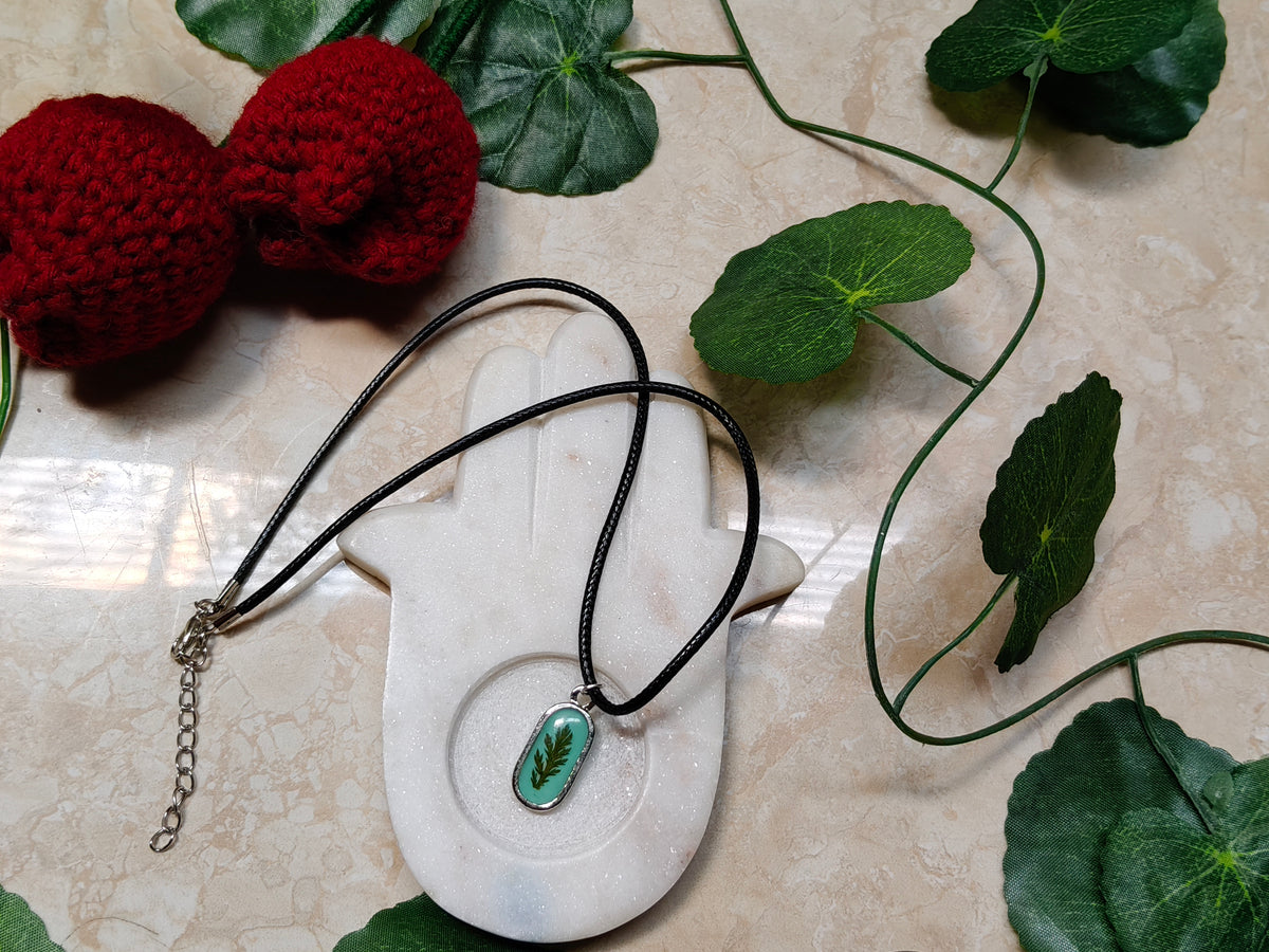 Florève necklace/BlueLeafy