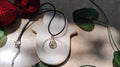 Florève necklace/White rosebud teardrop