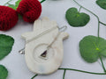 Florève necklace/Lavender triangle - Anti-tarnish triangle pendant with silver chain