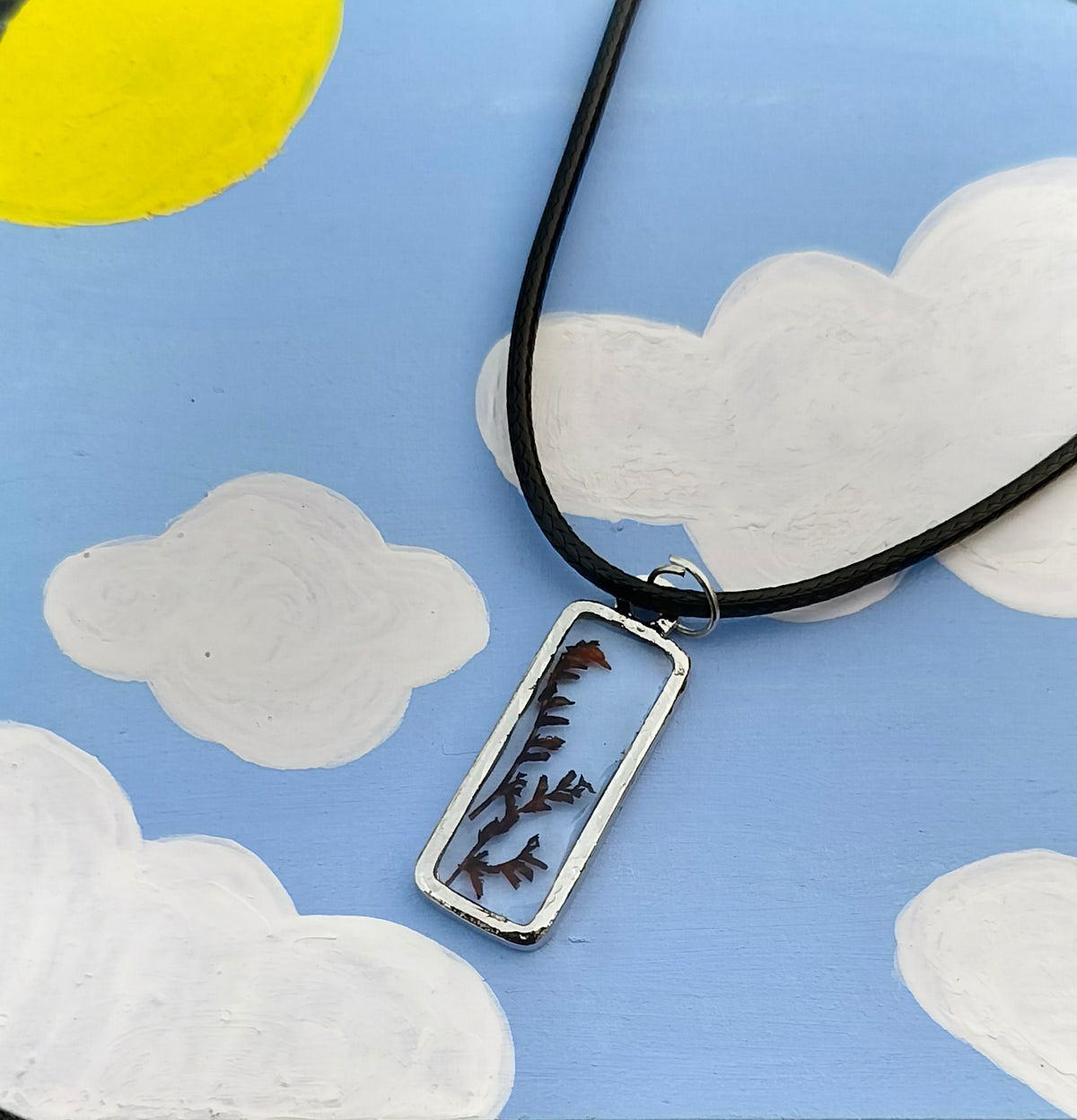Florève necklace/BlackGrass