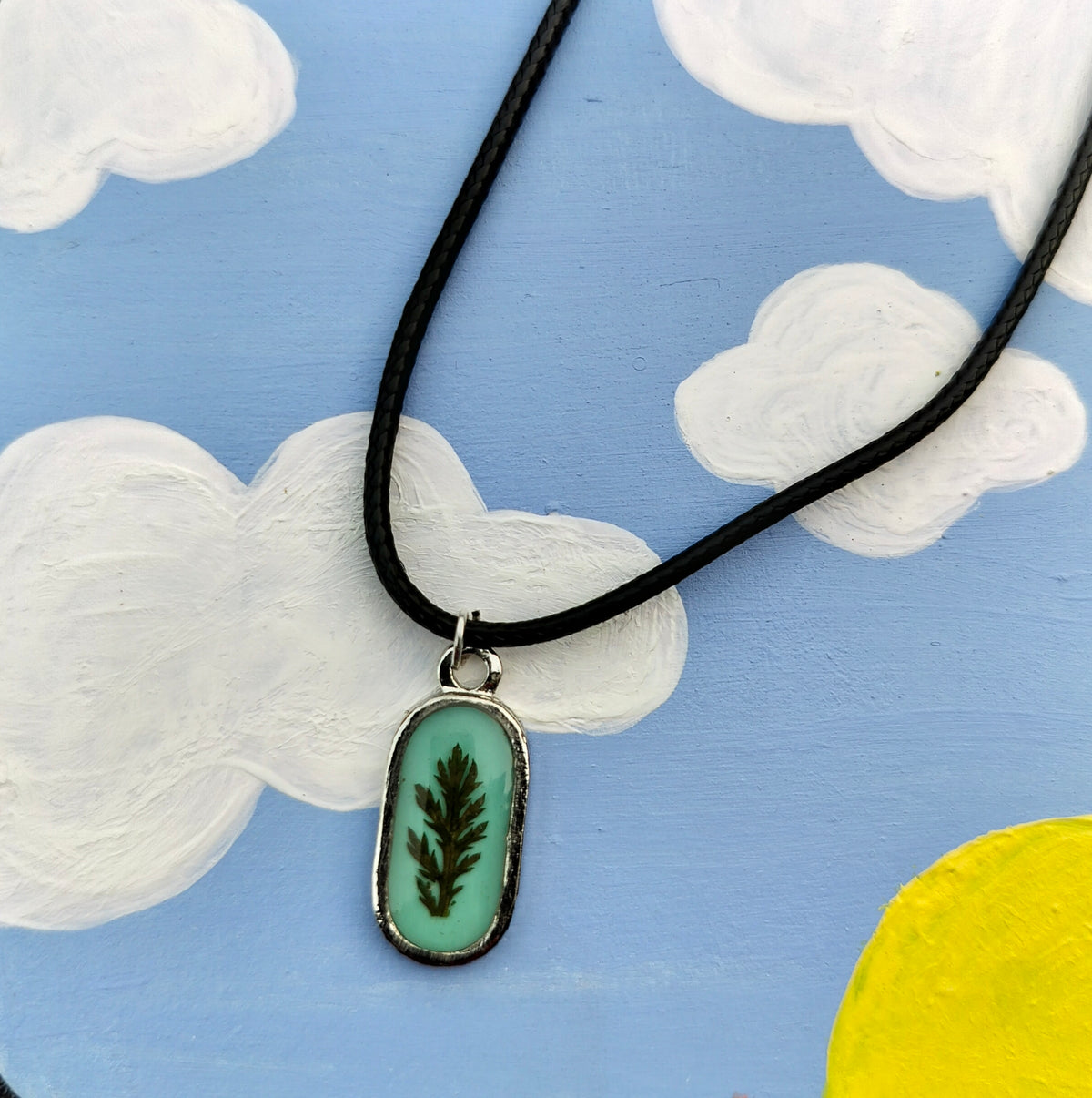 Florève necklace/BlueLeafy