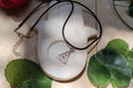Florève necklace/Rosebud triangle